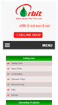 Mobile Screenshot of orbitgreens.com